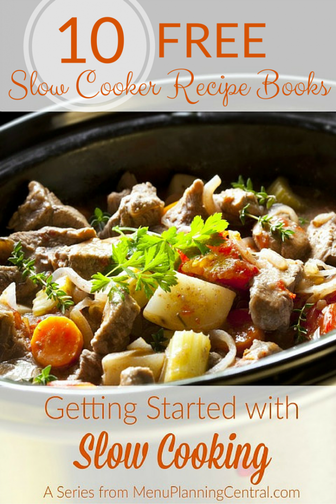10 free slow cooker recipe books
