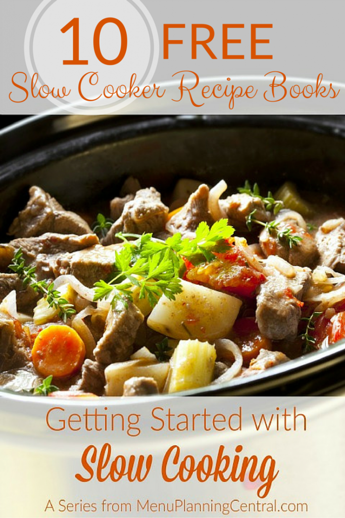 10 Free Slow Cooker Recipe Books