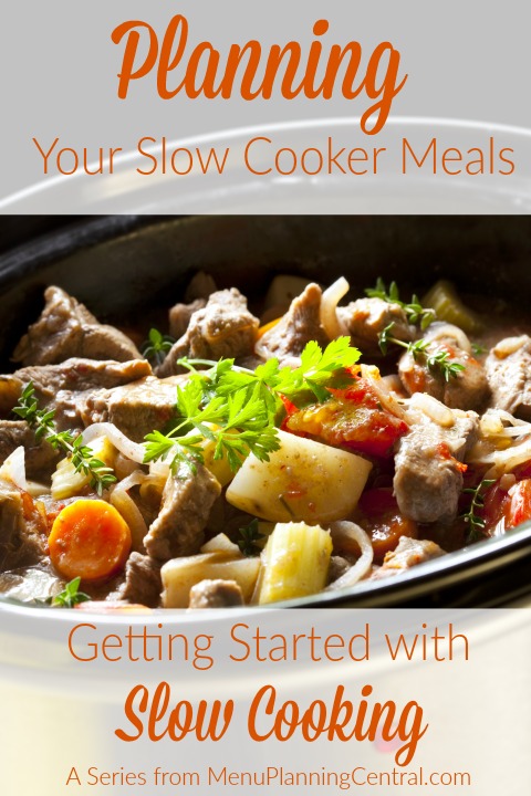 Planning your slow cooker meals