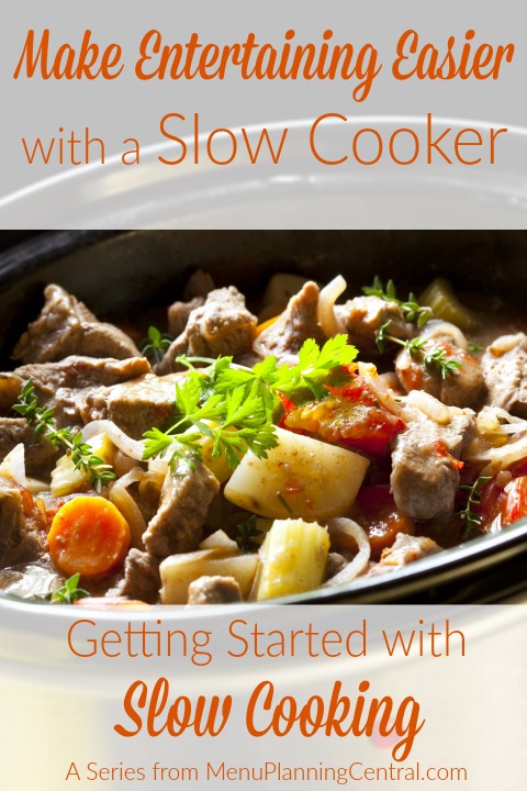 Make entertaining easier with a slow cooker