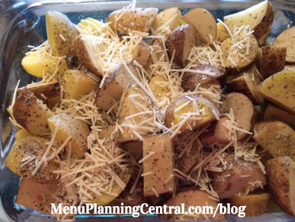 Parmesan Italian Potato Bake