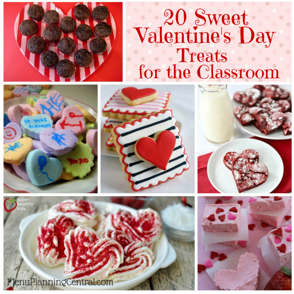 20 Sweet Valentine's Day Treats for the Classroom