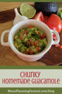 Chunky Homemade Guacamole