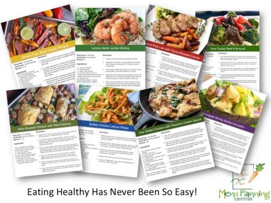 Weekly Clean Eating Meal Plans | Buy Healthy Eating Menu Plans