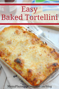 Easy Baked Tortellini