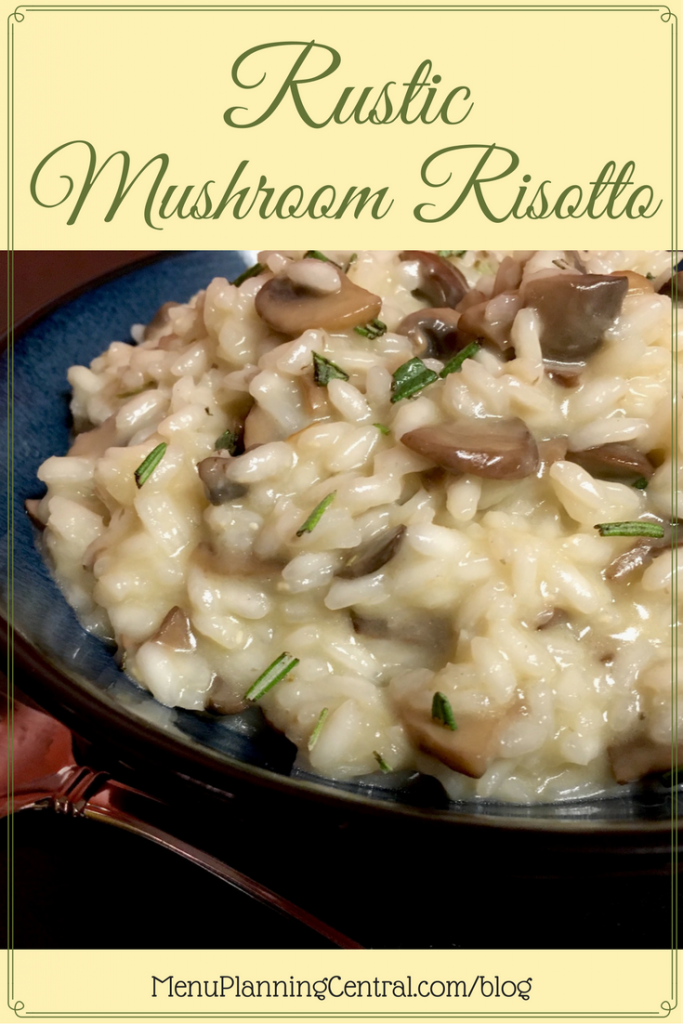 Rustic Mushroom Risotto