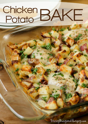 GF Chicken Potato Bake