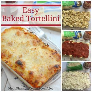 Easy Baked Tortellini